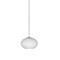 Besa Lighting Lasso Cord Pendant, Opal Matte, Satin Nickel Finish, 1x5W LED 1XT-561207-LED-SN - alternate 1